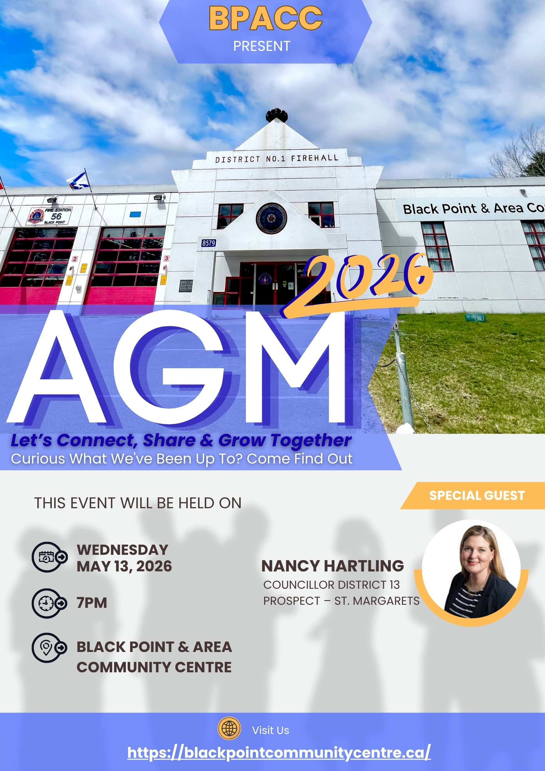 Poster with AGM details